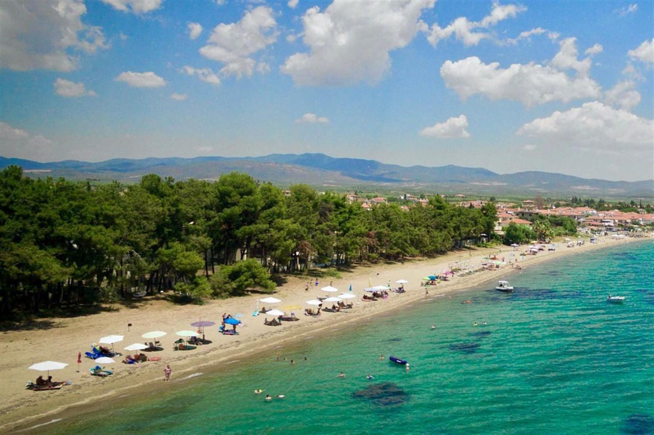 Pine Beach Holiday Home 2 Bedrooms 50 Meters To The Beach Kalyves Polygyrou 외부 사진