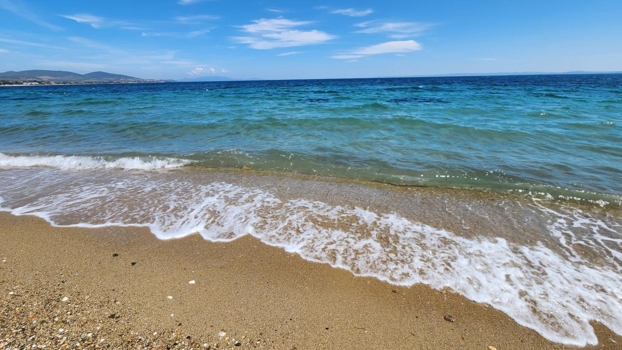 Pine Beach Holiday Home 2 Bedrooms 50 Meters To The Beach Kalyves Polygyrou 외부 사진