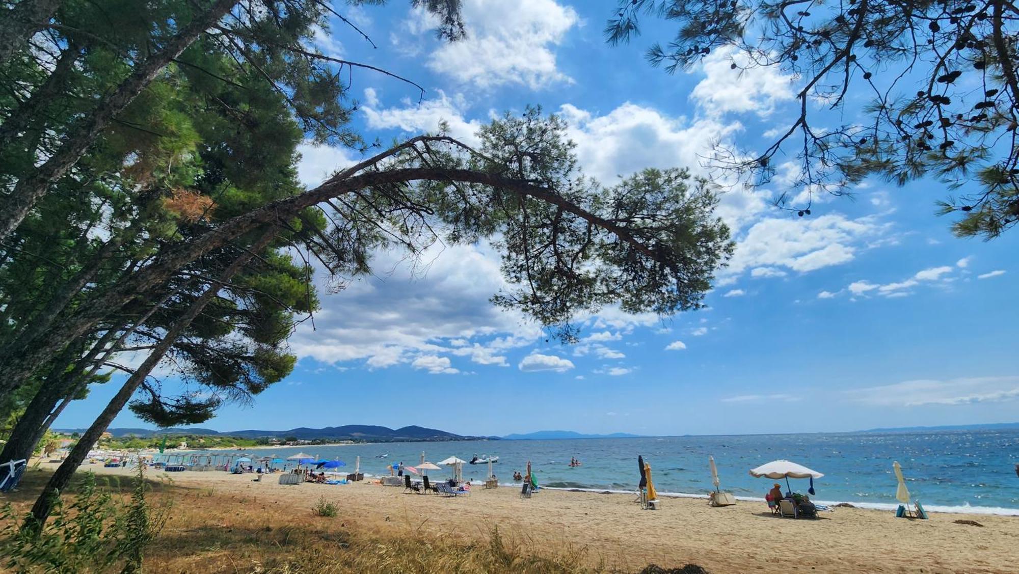Pine Beach Holiday Home 2 Bedrooms 50 Meters To The Beach Kalyves Polygyrou 외부 사진